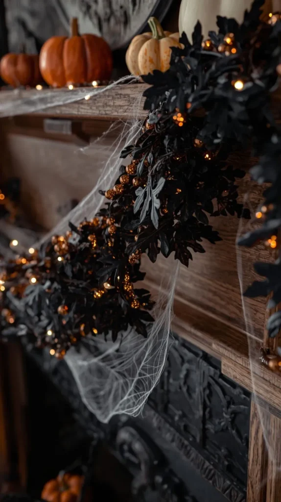Halloween Garland & Mantel Drape