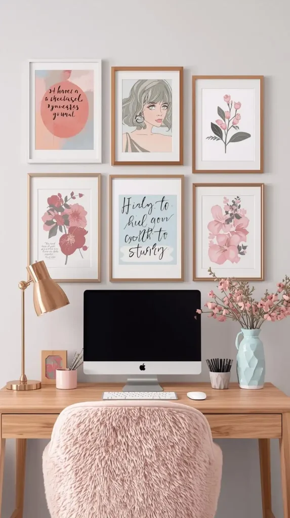 25 Cute DIY Home Decor Ideas to Brighten Your Space 16 Pastel Room Wall Art