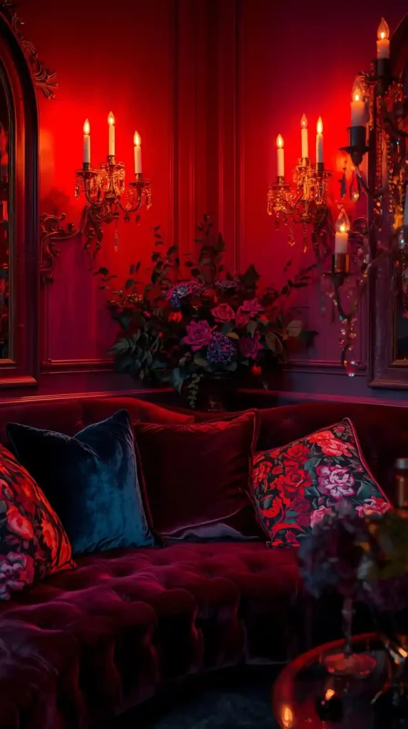 15. Vampire Inspired Lounge Corner