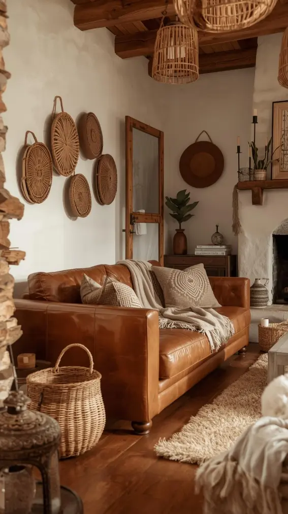 Woven Baskets And Natural Storage