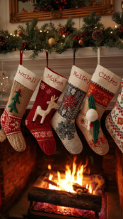 30 Easy Christmas Home Decor Ideas 2025 | Create a Warm & Festive Space 17 DIY Christmas Stockings