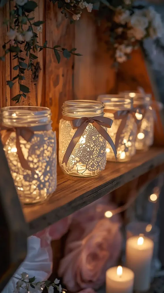 25 Cute DIY Home Decor Ideas to Brighten Your Space 17 DIY Fairy Light Mason Jars
