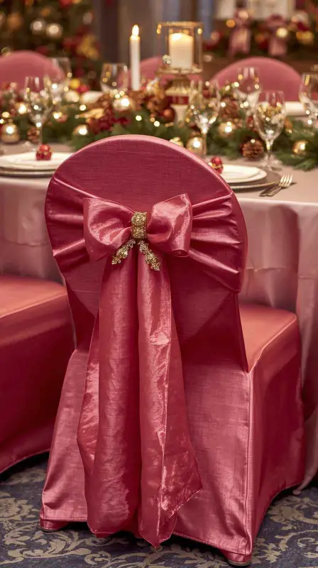 Pink Dining Chairs Covers