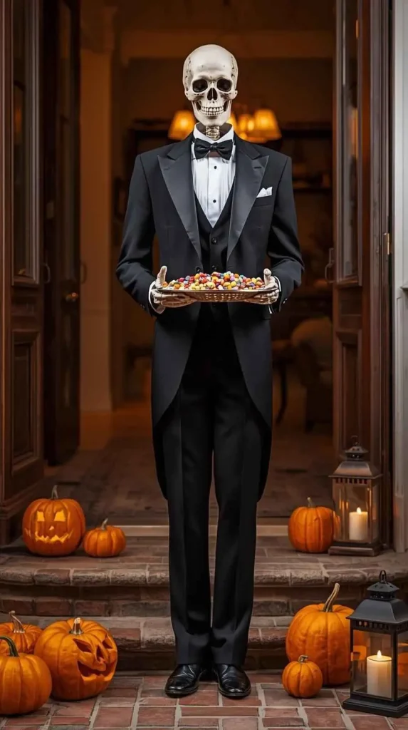 16. Skeleton Butler Greeter
