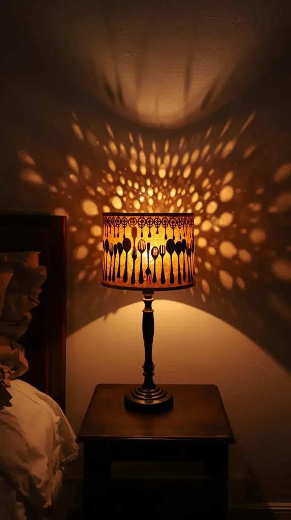 18 DIY Home Decor from Waste Materials | Creative & Eco-Friendly Projects 17 Spoon Lamps