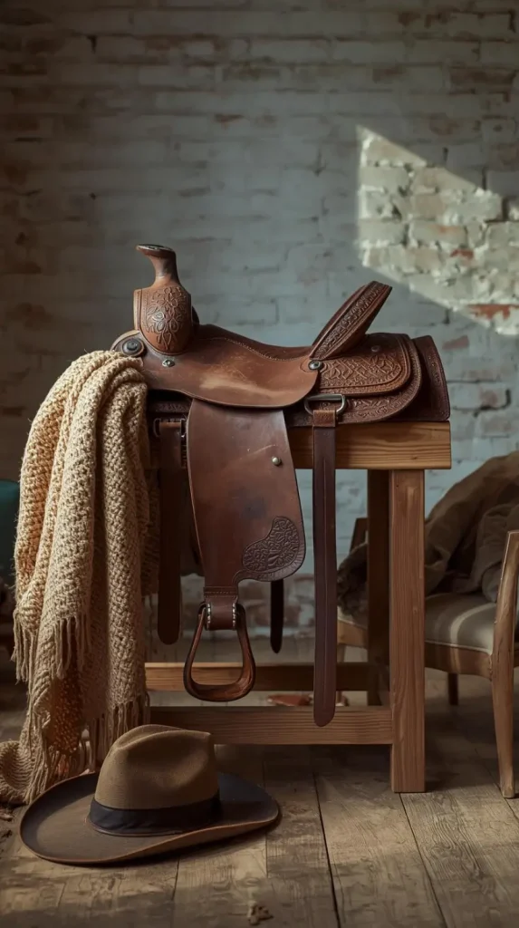  Vintage Saddle or Tack Corner Display