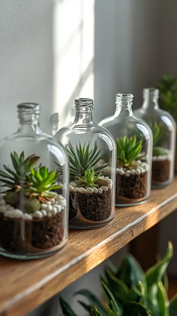 16 DIY Home Decor Easy Bedroom Craft Ideas | Stylish & Simple Projects 14 DIY Terrariums