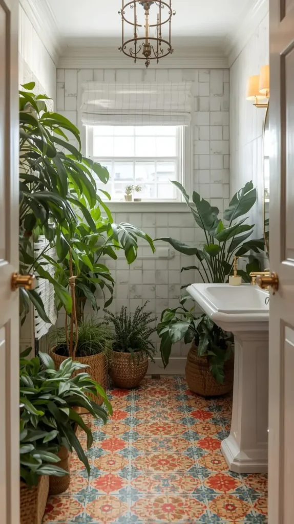 18 DIY Home Decor Rental Friendly | Stylish Damage-Free Makeover Ideas 18 DIY Vinyl Stick-On Tiles for Bathrooms