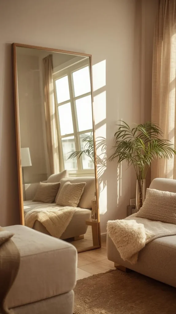 18 Home Decor Ideas Apartment Living | Stylish, Smart & Space-Savvy 18 Incorporate Mirrors for Space Illusion