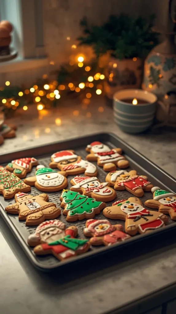 Mickey Mouse Christmas Cookies