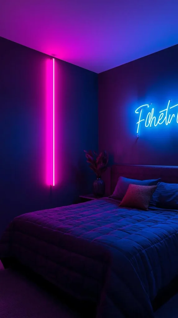 22 Edgy Home Decor Ideas | Bold Ways to Style Your Space 18 Neon Signs & LED Decor