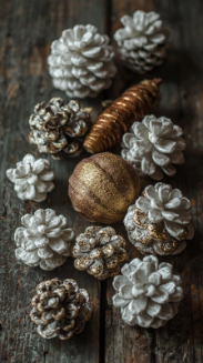 30 Easy Christmas Home Decor Ideas 2025 | Create a Warm & Festive Space 18 Pinecones as Natural Decor