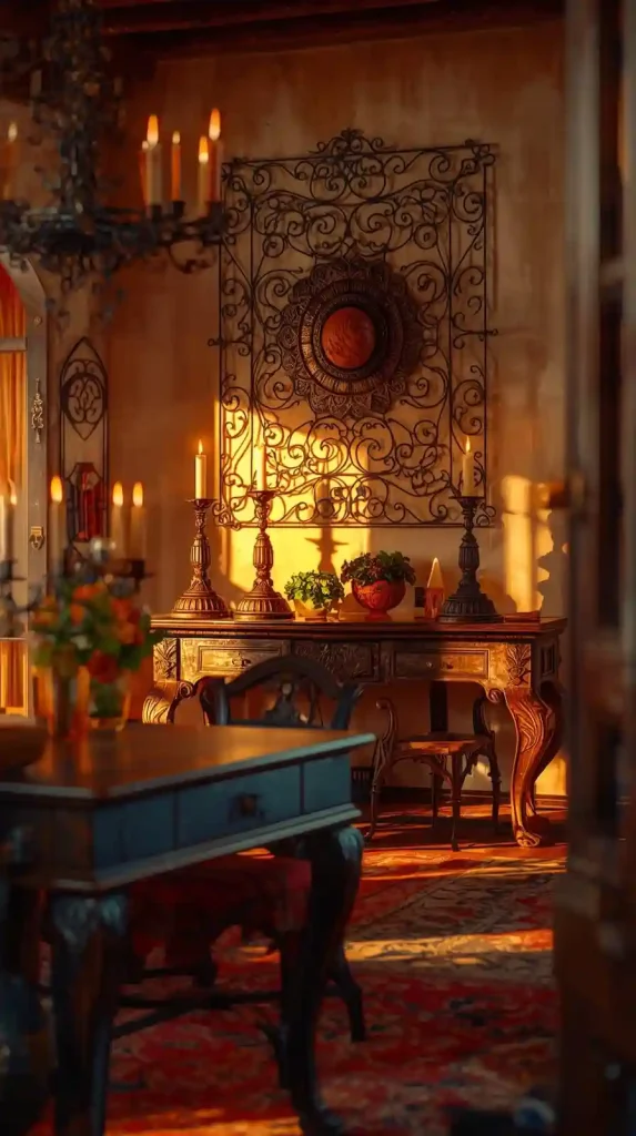 Wrought Iron Decor Accents