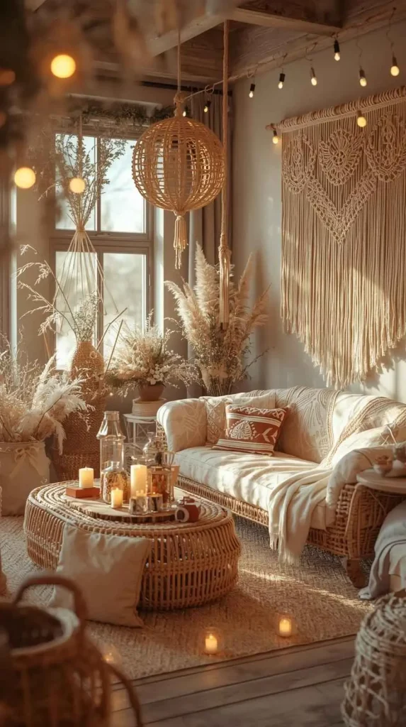 20 Christmas Home Decor Inspo - Creative Ideas to Style Your Home This Holiday 19 Boho Christmas Vibes