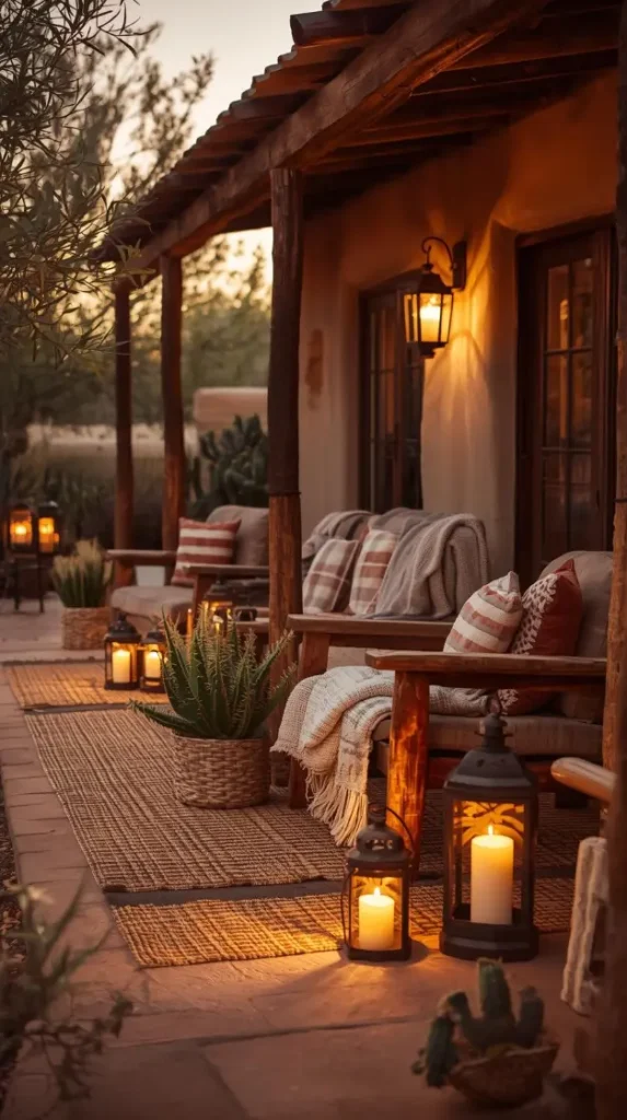 18 Classy Western Home Decor | Elegant Ranch-Style Ideas 19 Cozy Yet Chic Outdoor Space