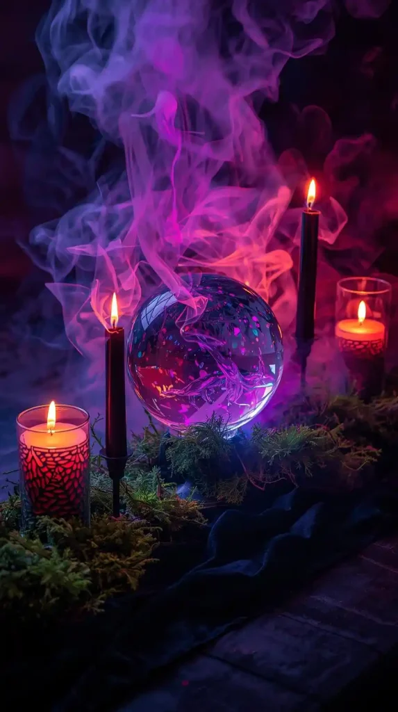 Crystal Ball Centerpiece