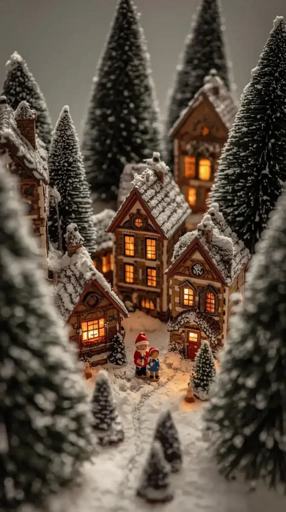 Christmas Village Miniatures