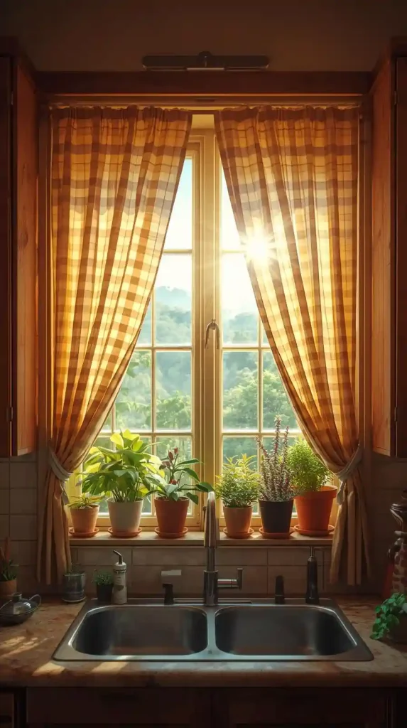  Classic Checkered Curtains