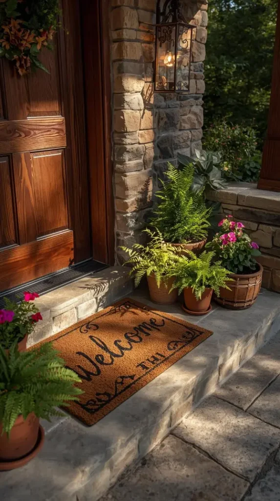 20 DIY Home Decor Easy Ideas – Simple & Beautiful Ways to Refresh Your Space 20 Hand-Painted Door Mats