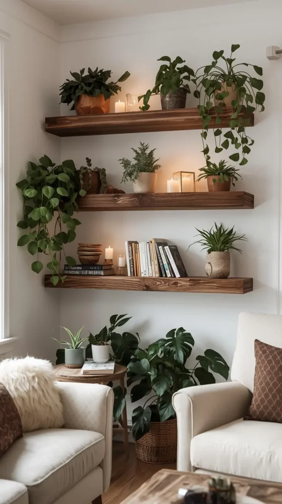 18 DIY Home Decor Ideas on a Budget | Stylish Homes Made Affordable 3 DIY Floating Shelves