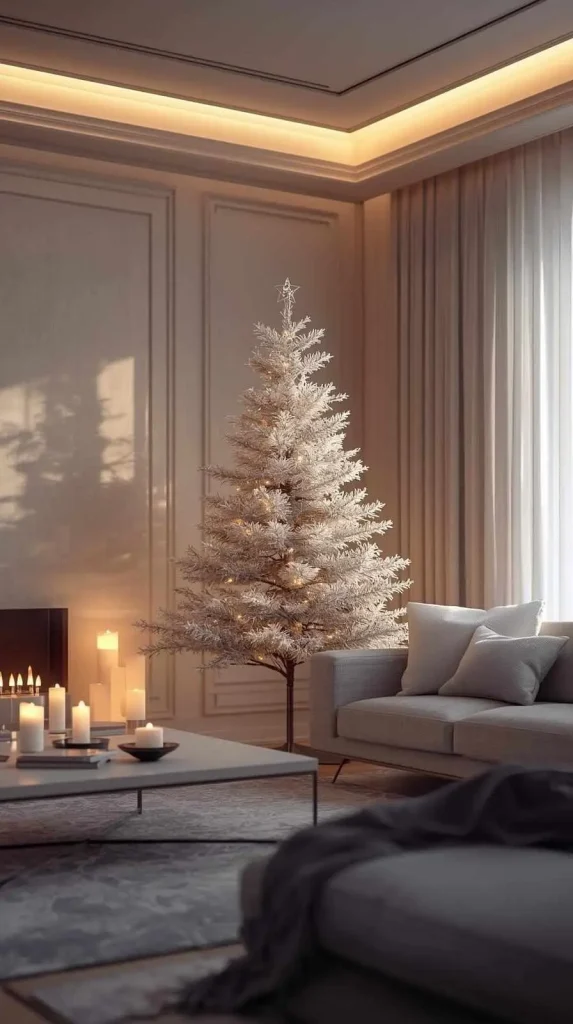 20 Christmas Home Decor Inspo - Creative Ideas to Style Your Home This Holiday 3 Modern Minimalist Chic
