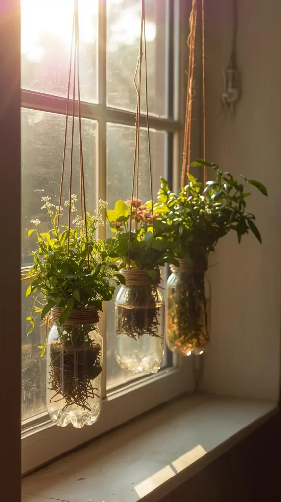 18 DIY Home Decor from Waste Materials | Creative & Eco-Friendly Projects 3 Plastic Bottle Planters