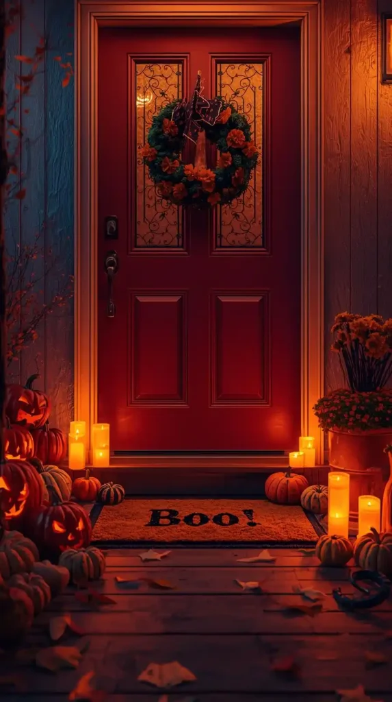 Spooky Welcome Mat Swap