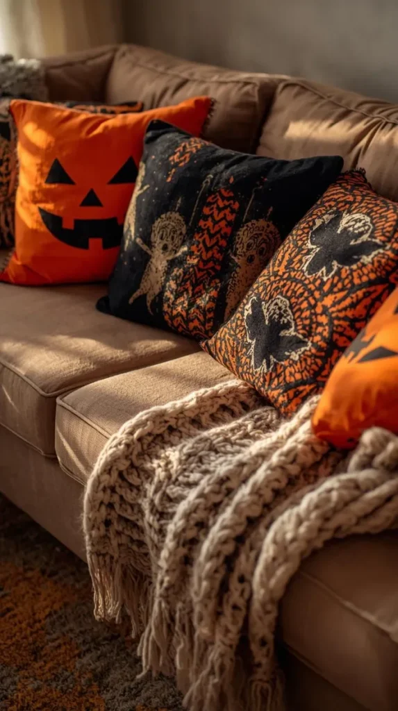 Throw Pillow & Blanket Swap