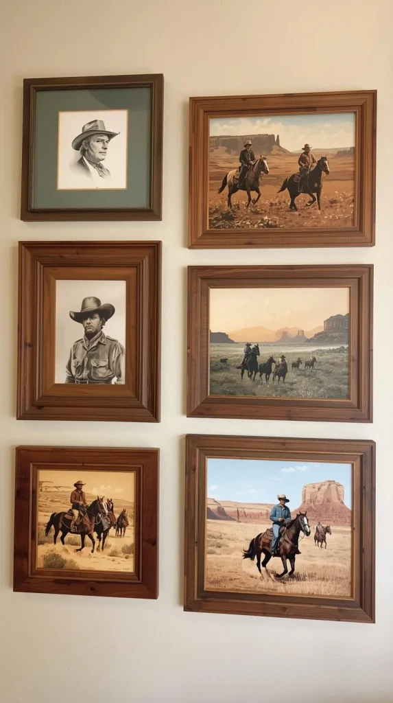 Vintage Western Wall Art