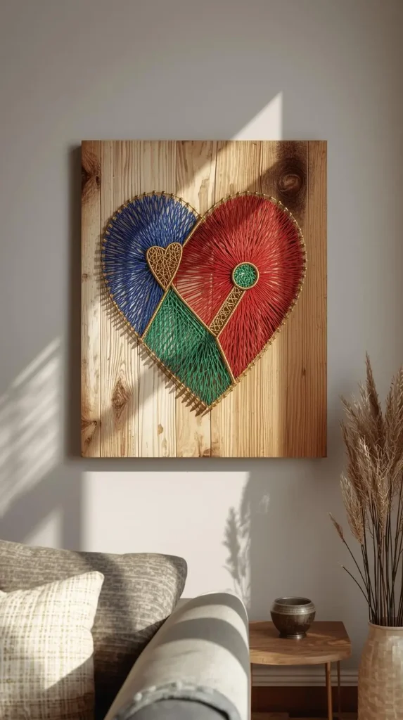 20 DIY Home Decor Easy Ideas – Simple & Beautiful Ways to Refresh Your Space 21 Decorative String Art