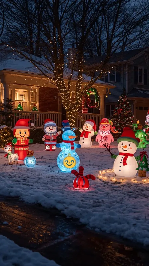 Mickey & Minnie Outdoor Yard Decorations