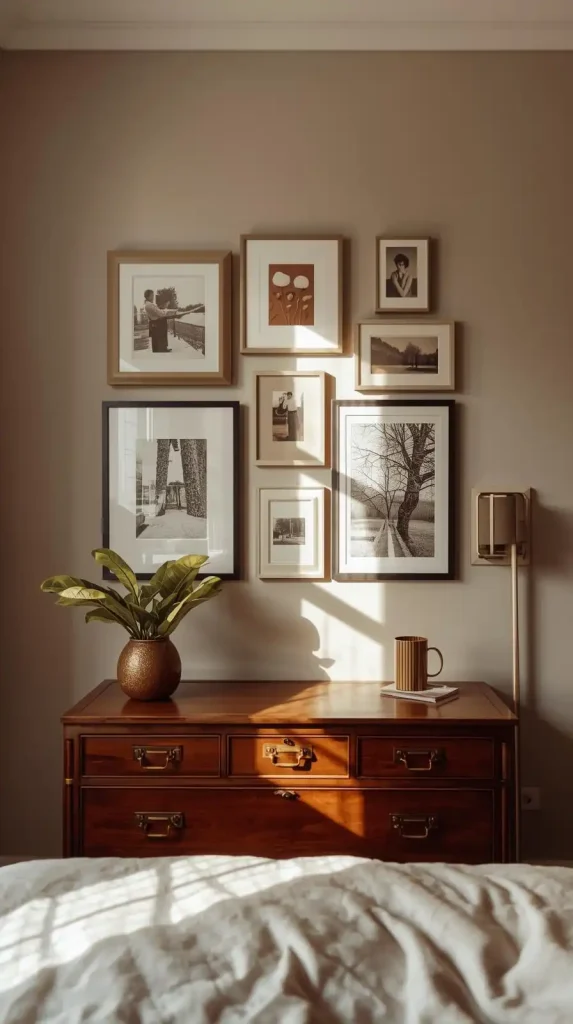 16 DIY Home Decor Easy Bedroom Craft Ideas | Stylish & Simple Projects 17 Mini Wall Gallery with Prints