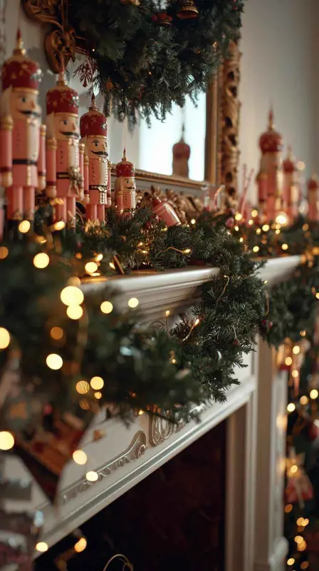 Pink Nutcracker Figurines