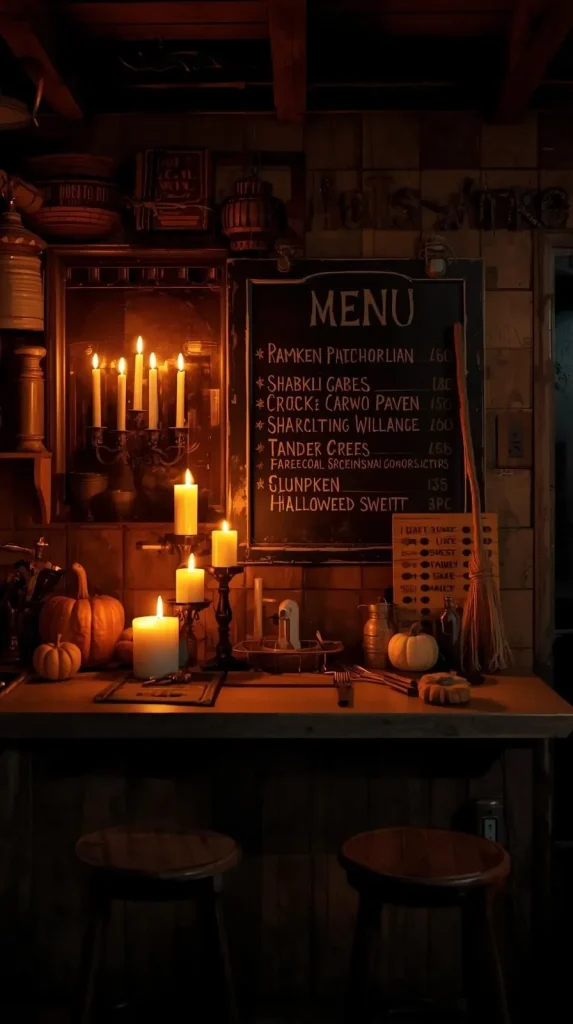 25 Halloween Home Decor Inspo for a Spooky, Stylish Season 21 Witch’s Menu Chalkboard