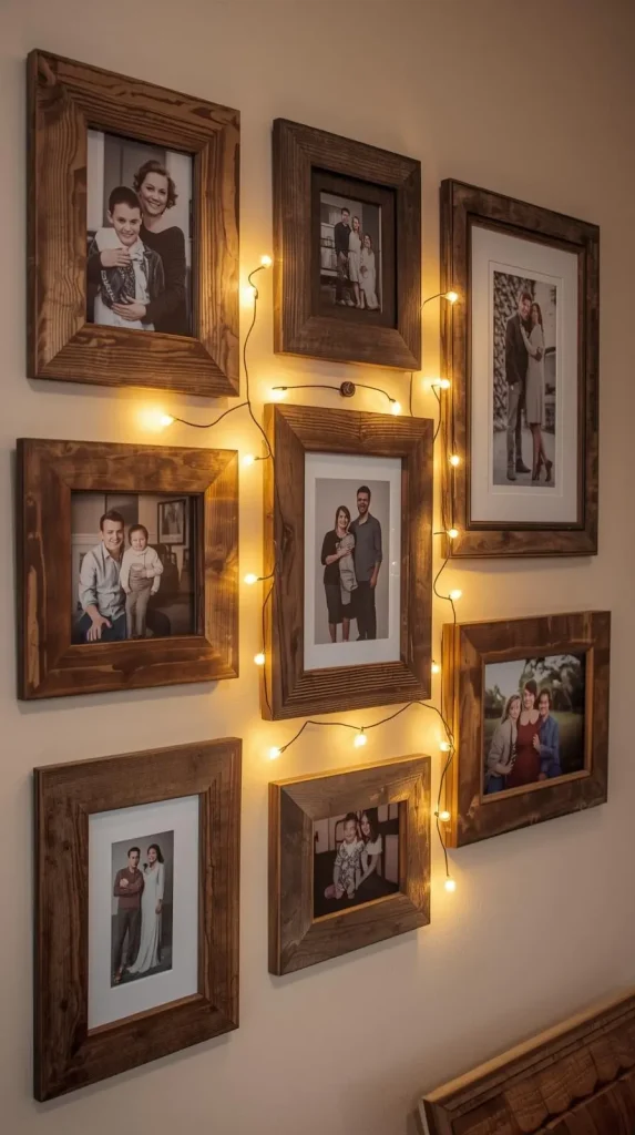  Rustic Photo Frame Gallery Wall