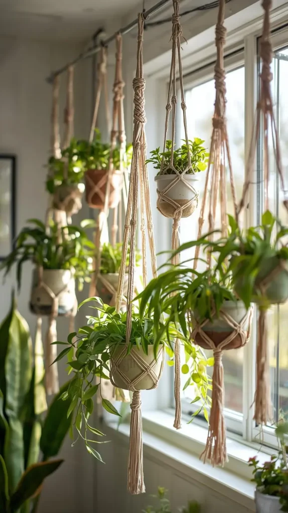23 Cheap DIY Home Decor Ideas – Stylish & Budget-Friendly Projects 23 DIY Hanging Plant Holders