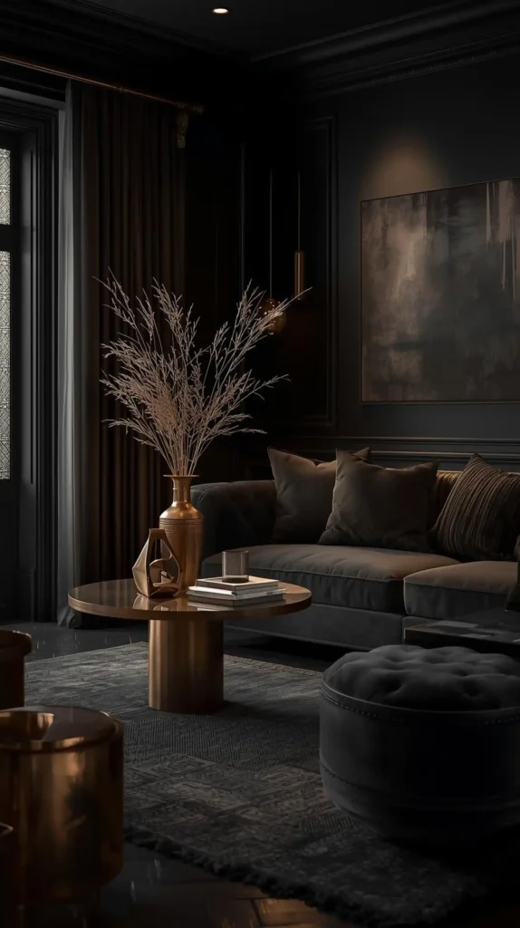 Warm Metallic Accents — Brass, Copper, Gold