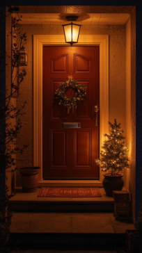 30 Easy Christmas Home Decor Ideas 2025 | Create a Warm & Festive Space 24 Christmas Entryway Setup