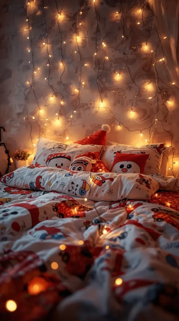 Disney Holiday Bed Sheets & Throws