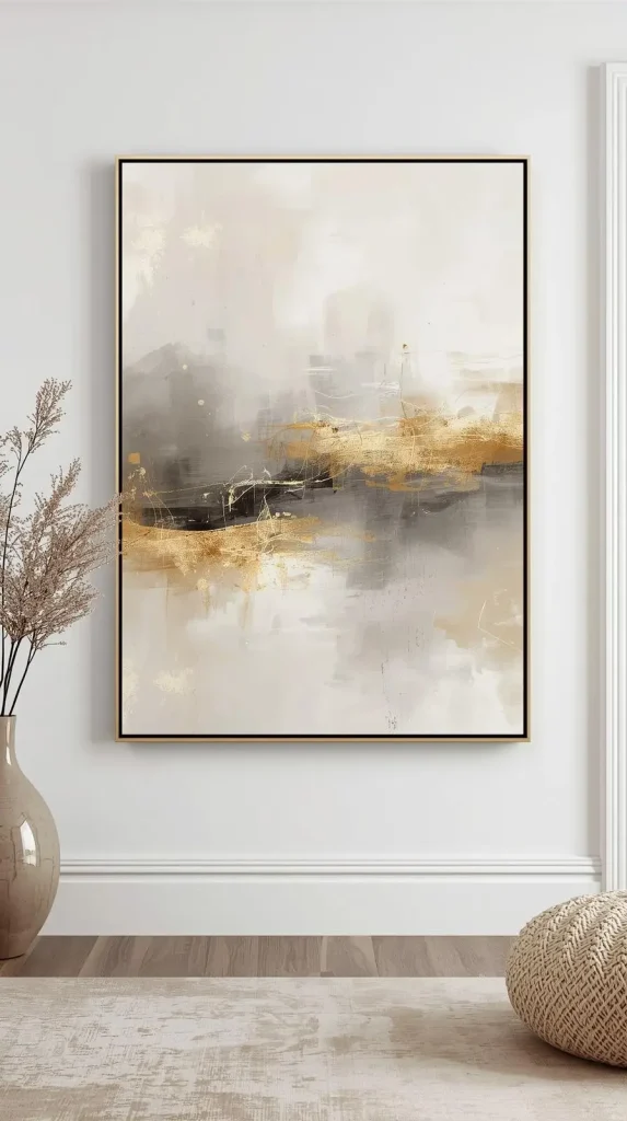 25 DIY Home Decor Ideas | Easy, Creative & Affordable Projects 24 Painted Canvas Abstract Art