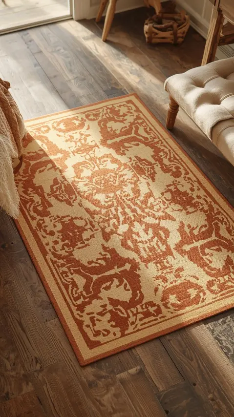 Western Stenciled Floor Mats
