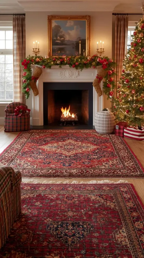 Layered Rugs and Textures