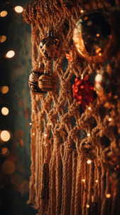 30 Easy Christmas Home Decor Ideas 2025 | Create a Warm & Festive Space 27 Christmas Wall Hanging