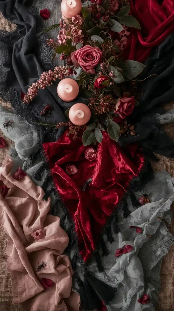 59 Halloween Home Decor Indoor Ideas – Transform Your Space into a Spooky Haven 28 Moody Table Runners