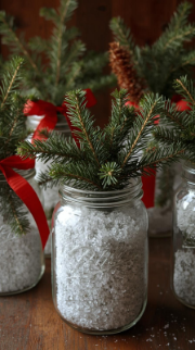 30 Easy Christmas Home Decor Ideas 2025 | Create a Warm & Festive Space 29 Christmas Mason Jar Crafts