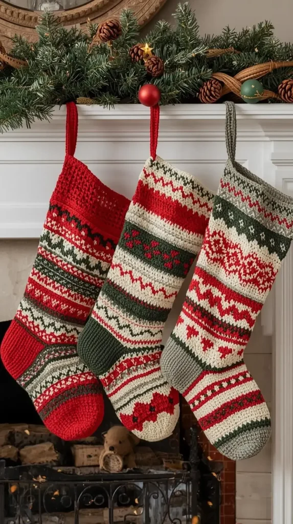 Crochet Christmas Stockings