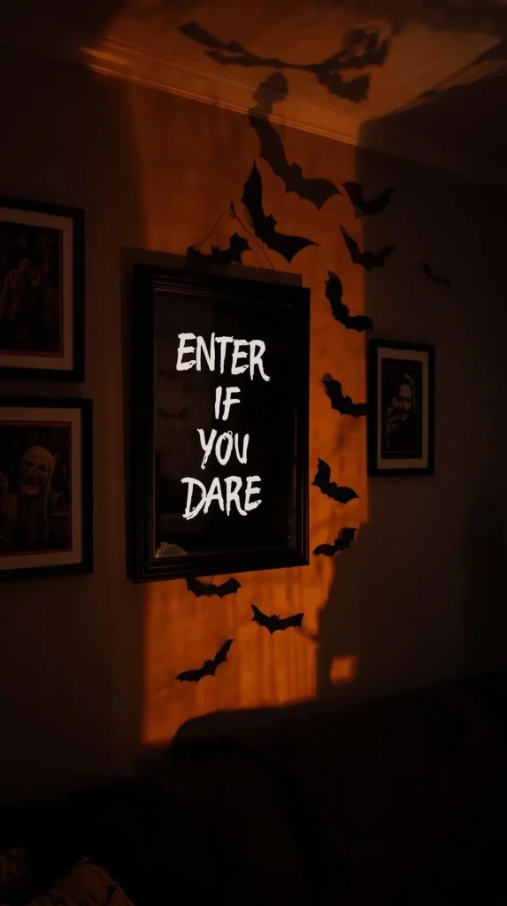 Eerie Wall Art & Mirror Messages