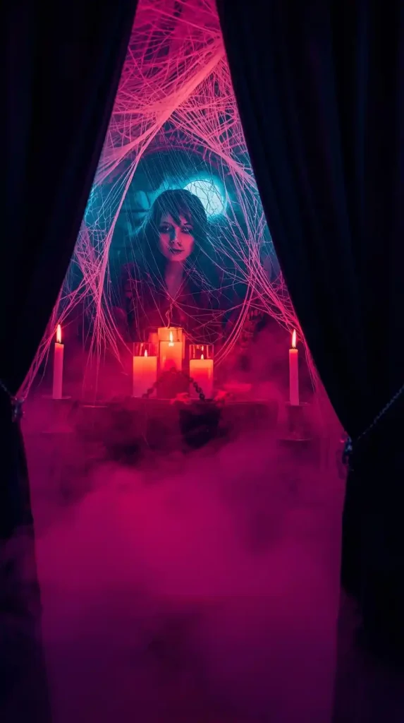 Haunted Mirror Photo Booth Corner