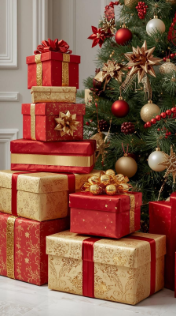 30 Easy Christmas Home Decor Ideas 2025 | Create a Warm & Festive Space 31 Gift Box Stack Display