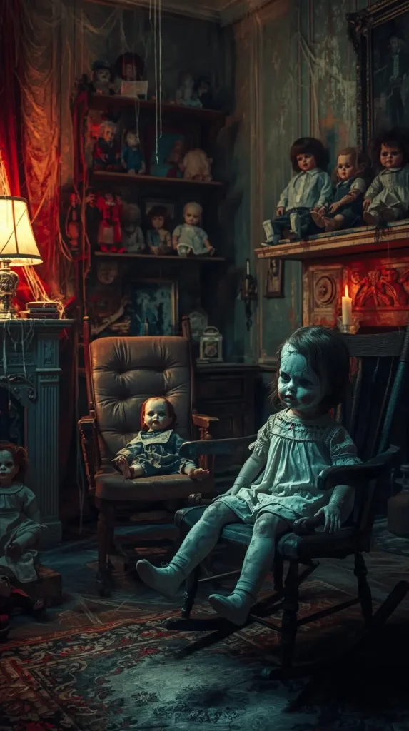 59 Halloween Home Decor Indoor Ideas – Transform Your Space into a Spooky Haven 36 Creepy Doll Collection